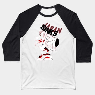 Japan Sinks ''SAVE US'' V2 Baseball T-Shirt